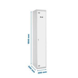 Taquilla met 180x40x50cm GR/BL SIMONRACK