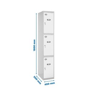 Taquilla met 180x40x50cm GR/BL SIMONRACK
