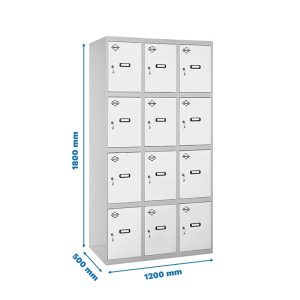 Taquilla met 180x120x50cm GR/B SIMONRACK