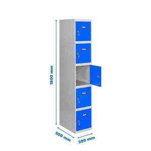 Taquilla met 180x30x50cm GR/AZ SIMONRACK