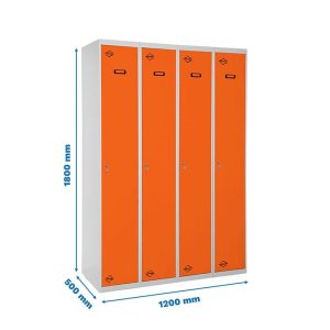 Taquilla met 180x120x50cm GR/N SIMONRACK