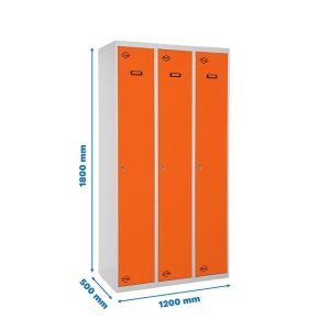 Taquilla met 180x120x50cm GR/N SIMONRACK