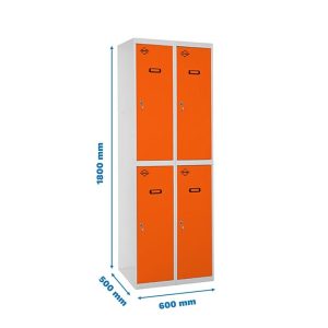 Taquilla met 180x60x50cm GR/NA SIMONRACK