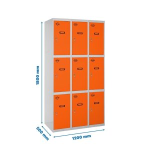 Taquilla met 180x120x50cm GR/N SIMONRACK