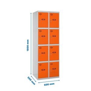 Taquilla met 180x60x50cm GR/NA SIMONRACK