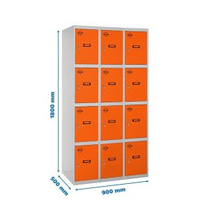 Taquilla met 180x90x50cm GR/NA SIMONRACK