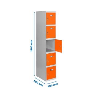 Taquilla met 180x40x50cm GR/NA SIMONRACK