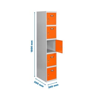 Taquilla met 180x30x50cm GR/NA SIMONRACK