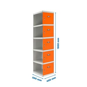 Taquilla met 180x40x50cm GR/NA SIMONRACK