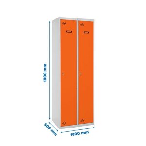 Taquilla met180x1000x50cm GR/N SIMONRACK