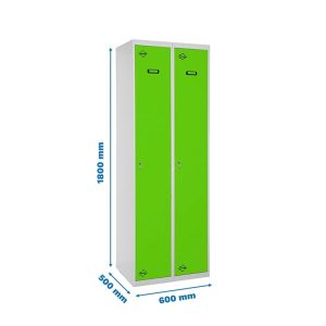 Taquilla met 180x60x50cm GR/VE SIMONRACK