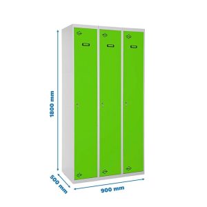 Taquilla met 180x90x50cm GR/VE SIMONRACK