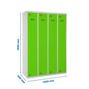 Taquilla met 180x120x50cm GR/V SIMONRACK