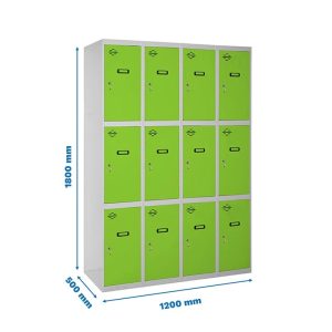 Taquilla met 180x120x50cm GR/V SIMONRACK