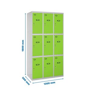 Taquilla met 180x120x50cm GR/V SIMONRACK