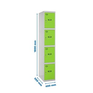 Taquilla met 180x40x50cm GR/VE SIMONRACK