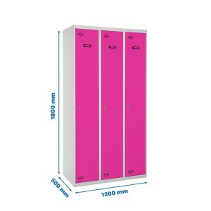 Taquilla met 180x120x50cm GR/R SIMONRACK