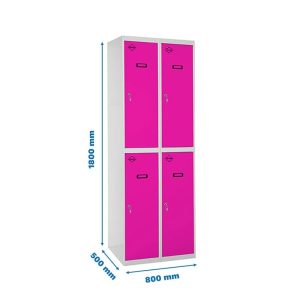 Taquilla met 180x80x50cm GR/R SIMONRACK