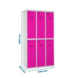 Taquilla met 180x120x50cm GR/R SIMONRACK