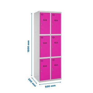 Taquilla met 180x60x50cm GR/R SIMONRACK