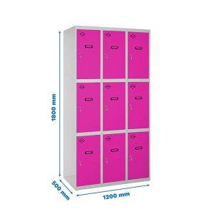 Taquilla met 180x120x50cm GR/R SIMONRACK