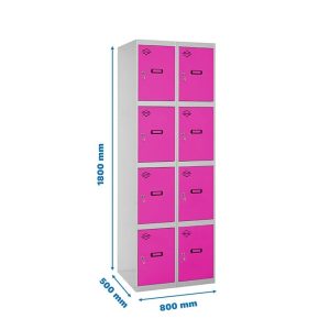 Taquilla met 180x80x50cm GR/R SIMONRACK