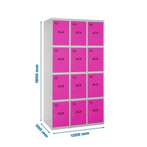 Taquilla met 180x120x50cm GR/R SIMONRACK
