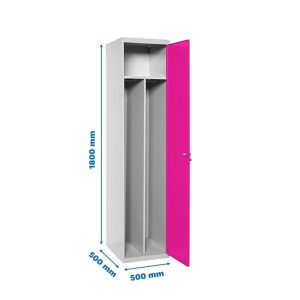 Taquilla met 180x50x50cm GR/R SIMONRACK