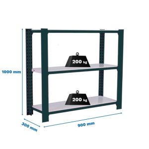 Estantería met 100x90x30cm AnB SIMONRACK