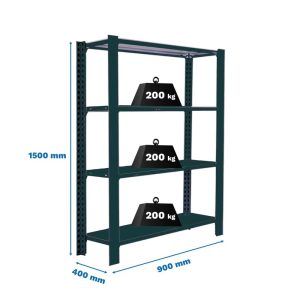 Estantería met 150x90x40cm Ant SIMONRACK