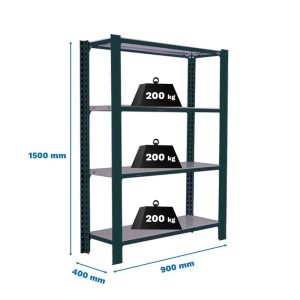 Estantería met 150x90x40cm AnG SIMONRACK