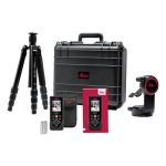 Medidor láser X4-1 + Trípode profesional de aluminio + Soporte giratorio Leica Geosystems