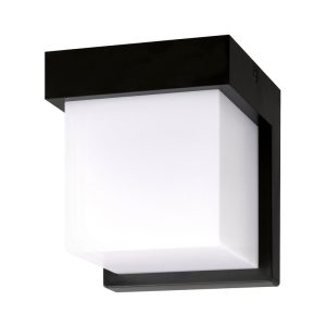 Aplique exterior Lausanne LED 9W 220V negro Luxform