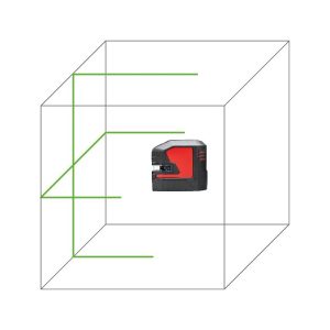 Nivel láser de líneas verdes con pilas y/ o batería recargable Lino L2G-1 Leica Geosystems