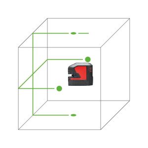 Nivel láser de líneas y puntos verdes Lino L2P5G-1 Leica Geosystems