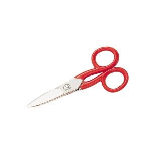 Tijera electricista corte recto mangos PVC NWS