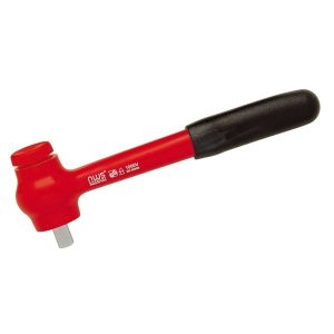 Carraca reversible DIN 7449 con pieza giratoria plástico NWS