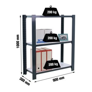 Estantería met 100x90x30cm AnB SIMONRACK