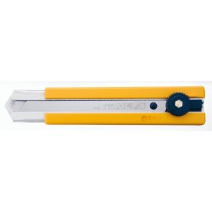 Cúter de bloqueo manual con hoja dentada tipo sierra HSW-1 Olfa