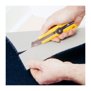 Cúter de bloqueo manual con mango ergonómico L-1 Olfa