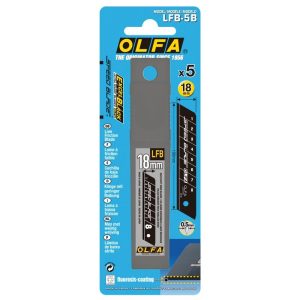 Cuchilla troceable de 18 mm recubierta de flúor Speed Blade Olfa