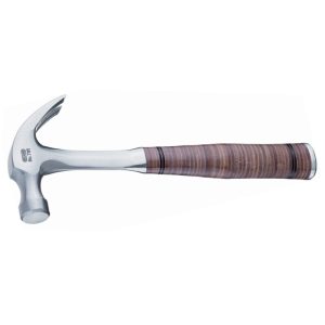 Martillo de carpintero todo acero con empuñadura de cuero Picard