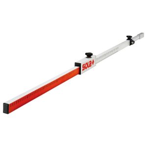 Mira telescópica de aluminio para niveles láser Sola