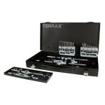 Juego herramientas de roscar 37 piezas Terrax