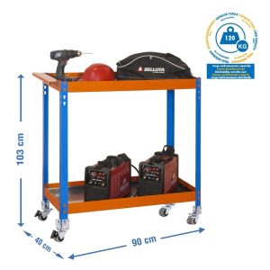 Carro met 103x90x40cm Az/Nar SIMONRACK