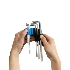 Juego de 9 llaves Allen largas con bola Witte