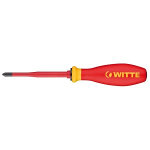 Destornillador aislado Phillips con varilla reducida PRO VDE Slim Witte