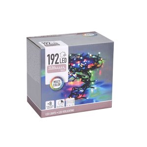 ILUMINACION 192 LED MULTICOLOR C/BATERIA