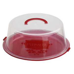 PORTATARTAS PLASTICO 30 CM. CON ASA