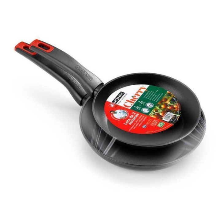 Lote de 2 Sartenes Monix 20 cm + 24 cm